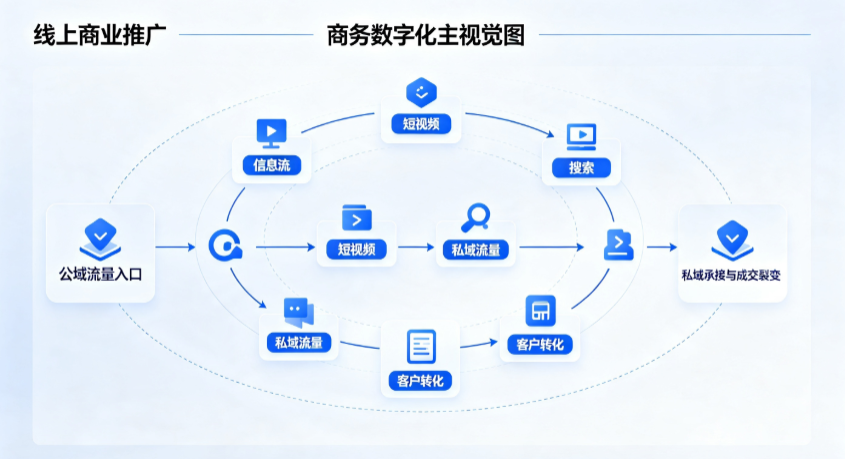 阜新蒙古族自治县线上商业推广怎么做？全域流量闭环搭建与低成本转化实战指南